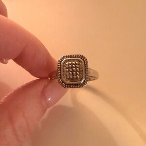 Elegant Sterling Silver Ring